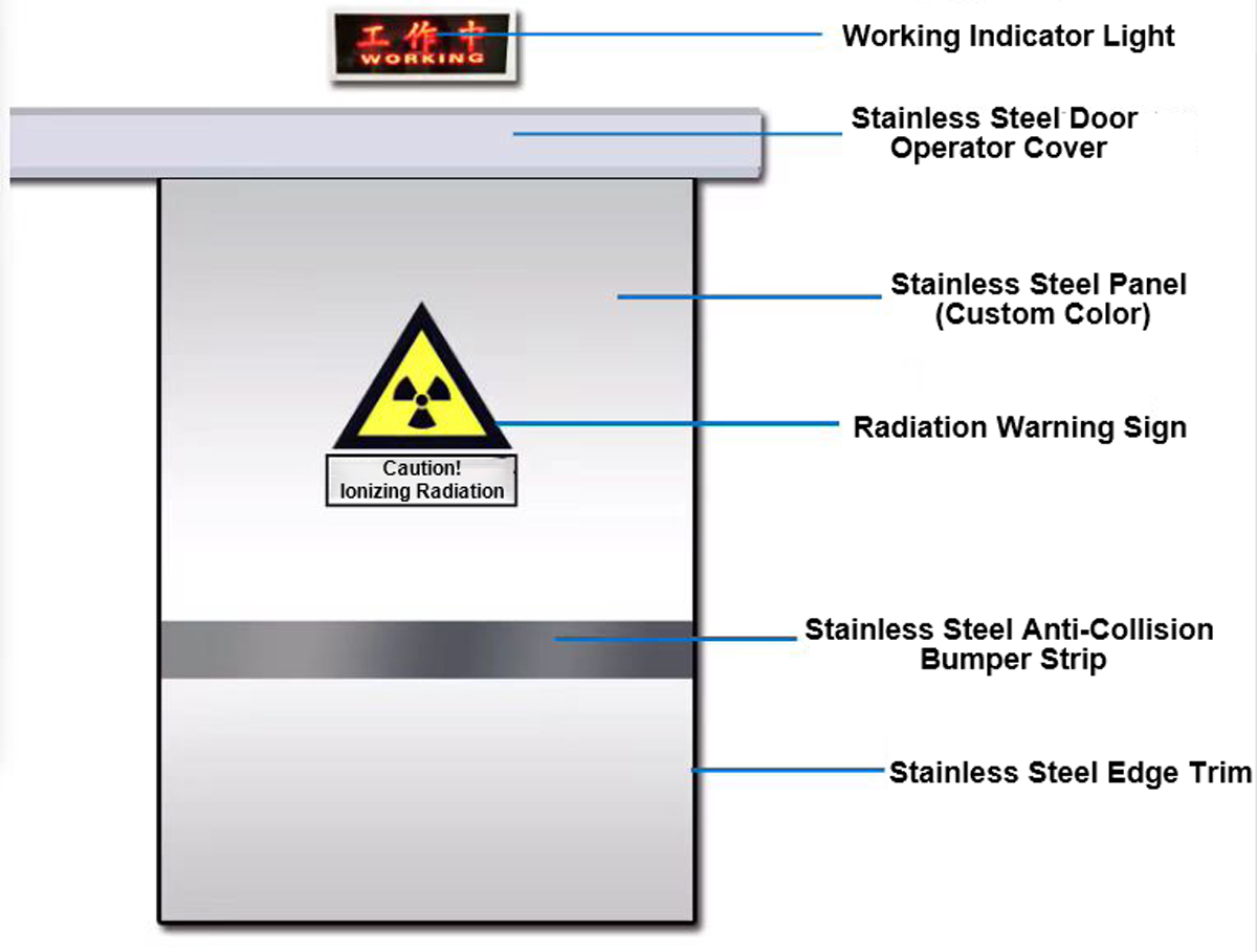 Clean Room Unequal Double Door Clean Room Unequal Double Door