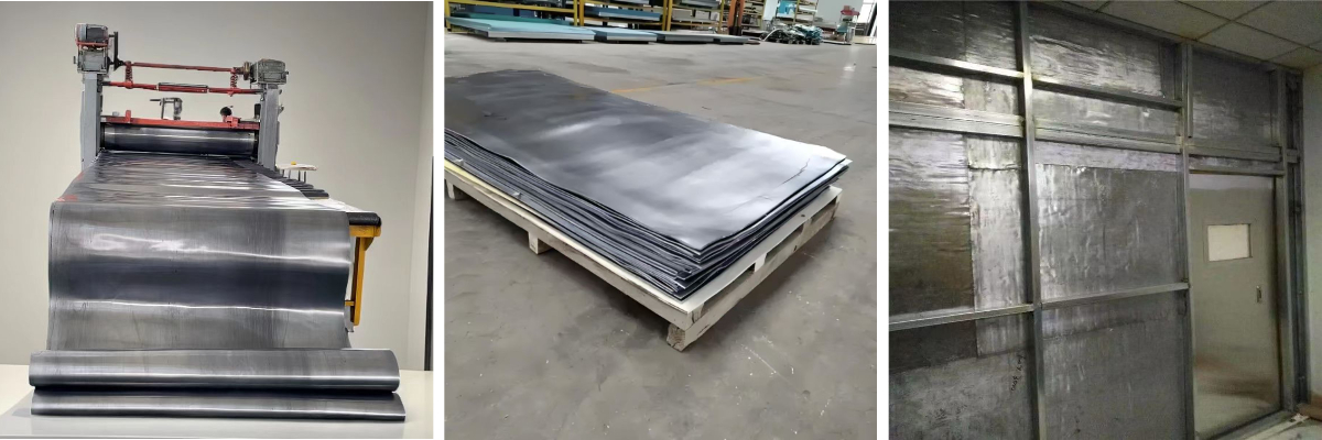 การป้องกันแผ่นตะกั่ว