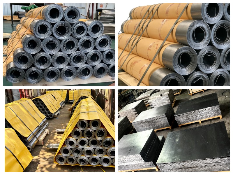 Feuille de plomb pour rayons X Feuille de plomb pour rayons X