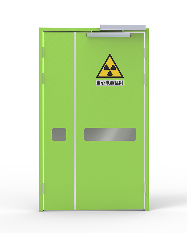 불평형 이중 클린룸 도어