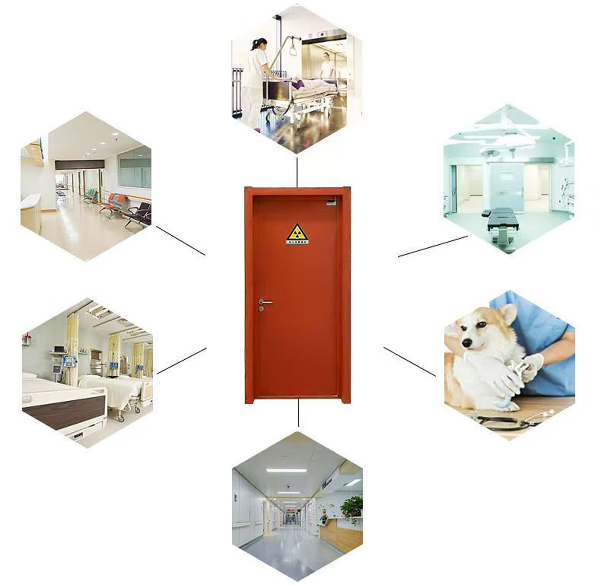 Clean Room Unequal Double Door Clean Room Unequal Double Door