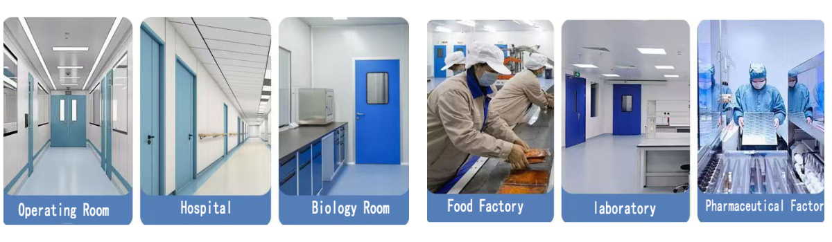 Porte coulissante d'hôpital Porte coulissante d'hôpital