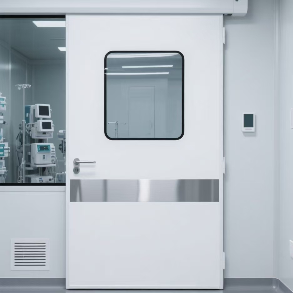 হাসপাতালের আইসিইউ দরজা