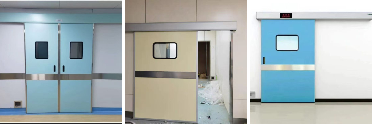 Porte électrique coulissante étanche