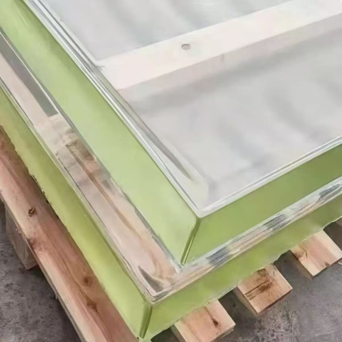 এক্স-রে রুমের জন্য সীসা কাচ