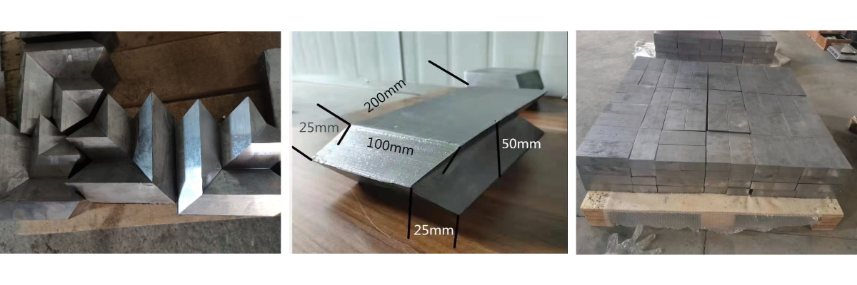 Brique de plomb résistante aux radiations Brique de plomb résistante aux radiations