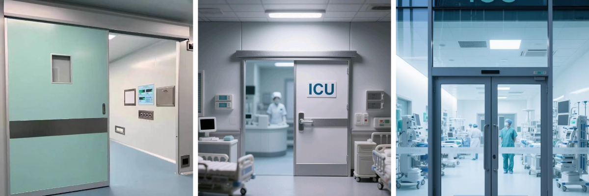 হাসপাতালের আইসিইউ দরজা হাসপাতালের আইসিইউ দরজা