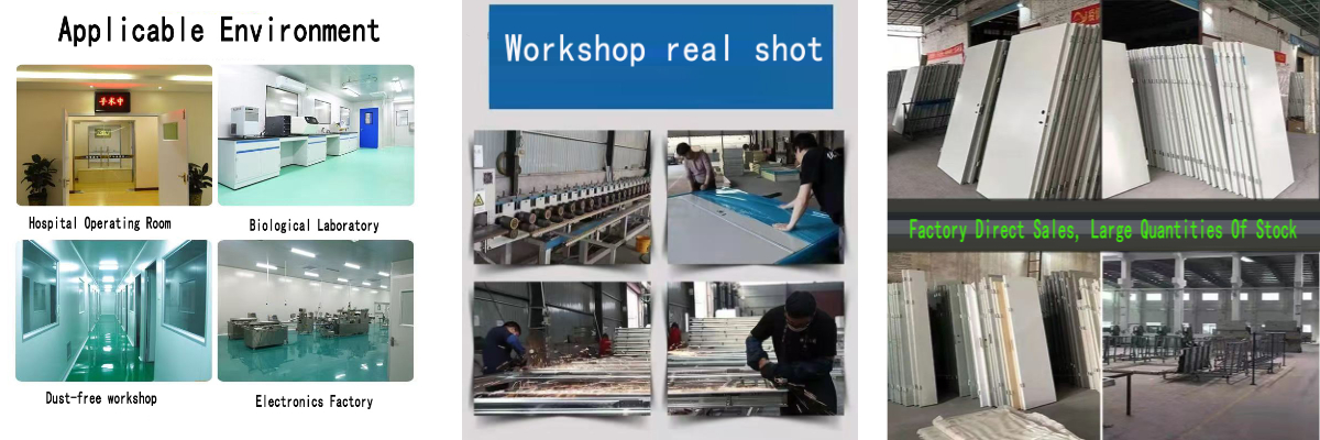 Porte coulissante médicale haute performance