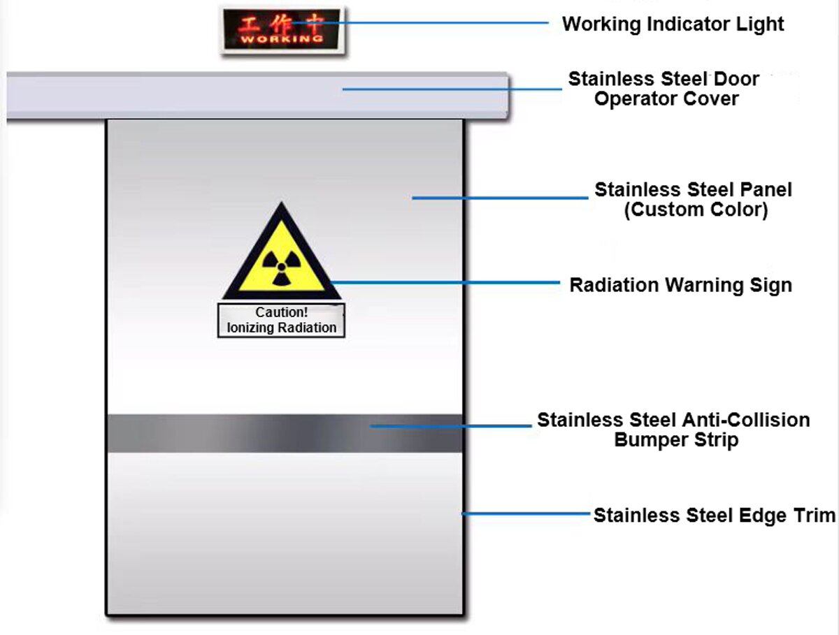 অপারেটিং রুম স্লাইডিং দরজা অপারেটিং রুম স্লাইডিং দরজা