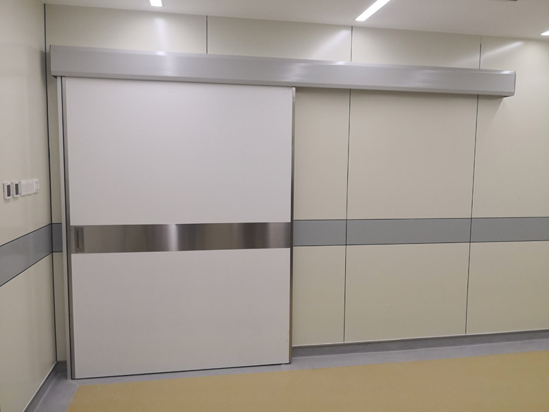 Portes coulissantes doublées de plomb