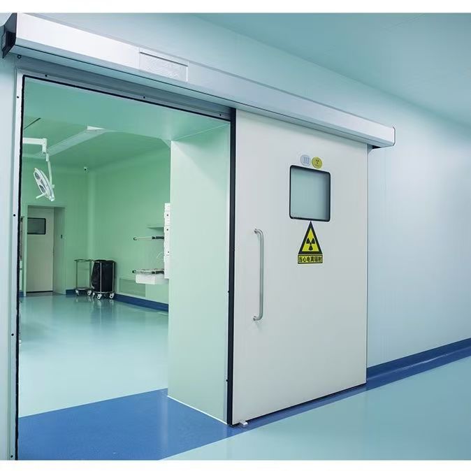 Porte coulissante d'hôpital