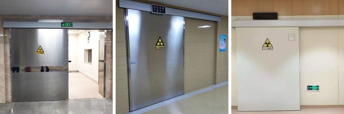 Porte électrique robuste en plomb