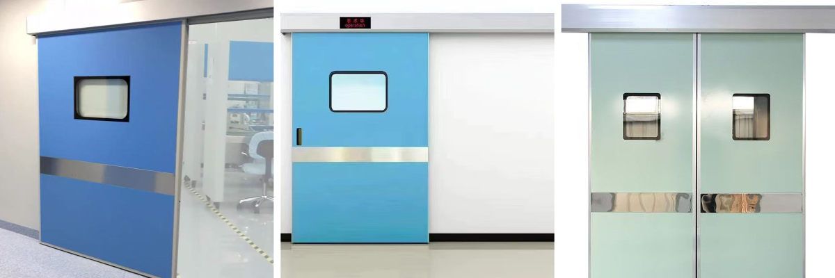 Porte coulissante médicale haute performance