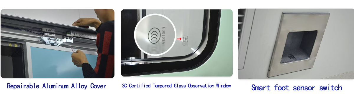 Porte coulissante d'hôpital Porte coulissante d'hôpital