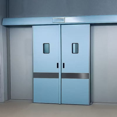 ประตูบานเลื่อนห้องปฏิบัติการ