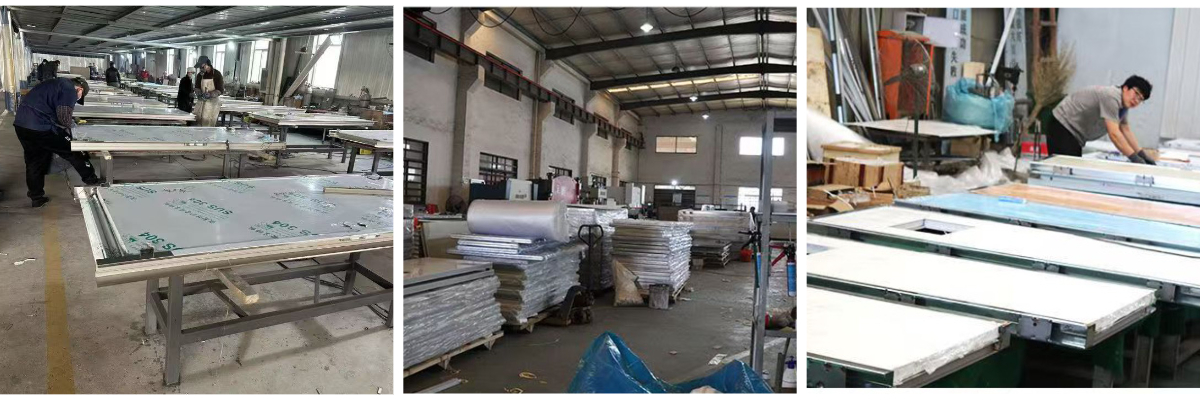 불평형 이중 클린룸 도어