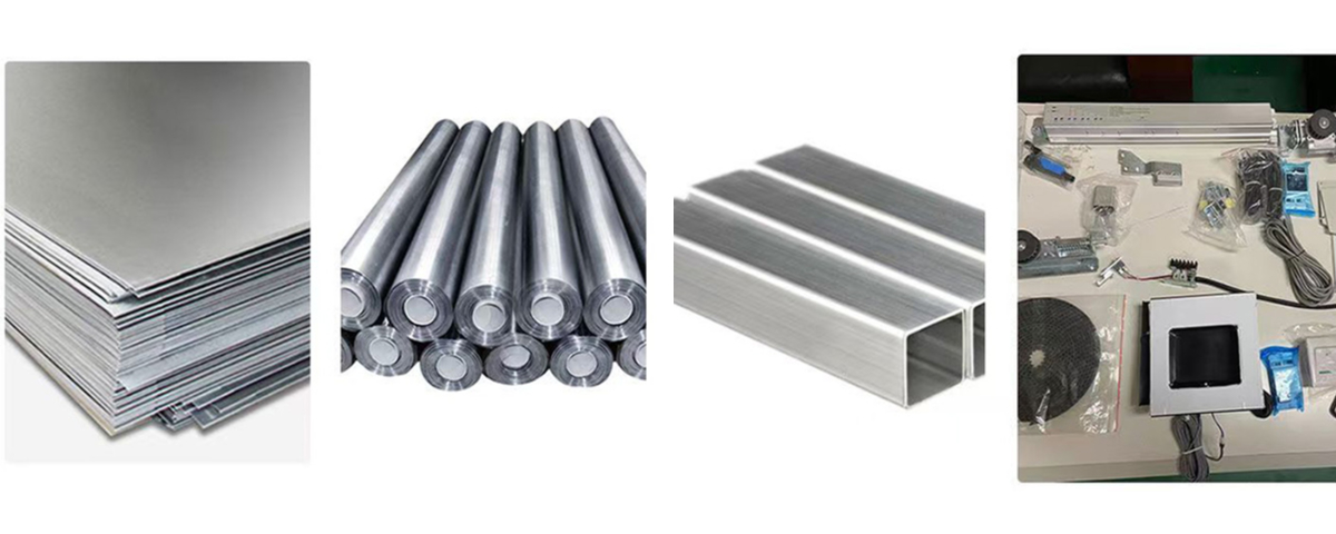 불평형 이중 클린룸 도어