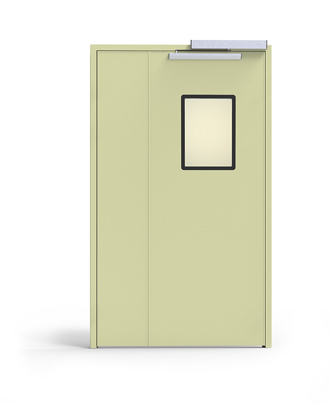 불평형 이중 클린룸 도어