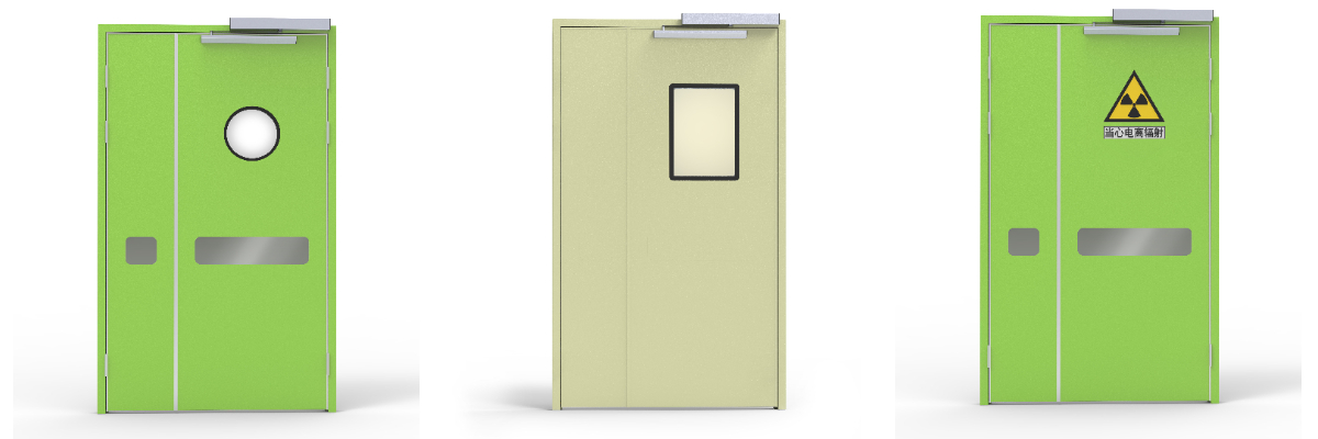 Clean Room Unequal Double Door Clean Room Unequal Double Door