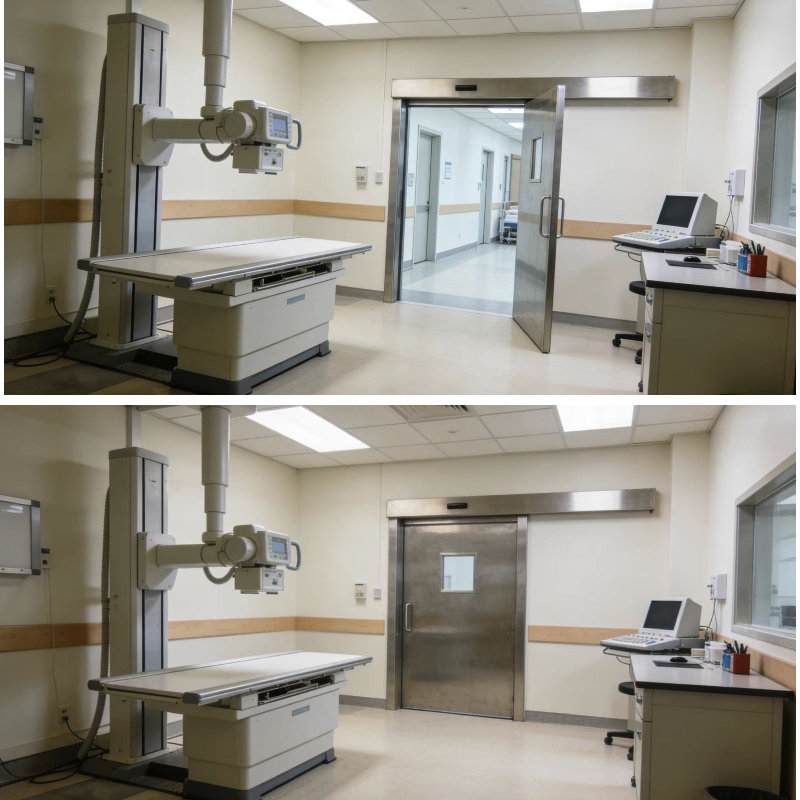 แผ่นตะกั่วที่ใช้ป้องกันรังสีเอ็กซ์ควรมีความหนาเท่าใด?