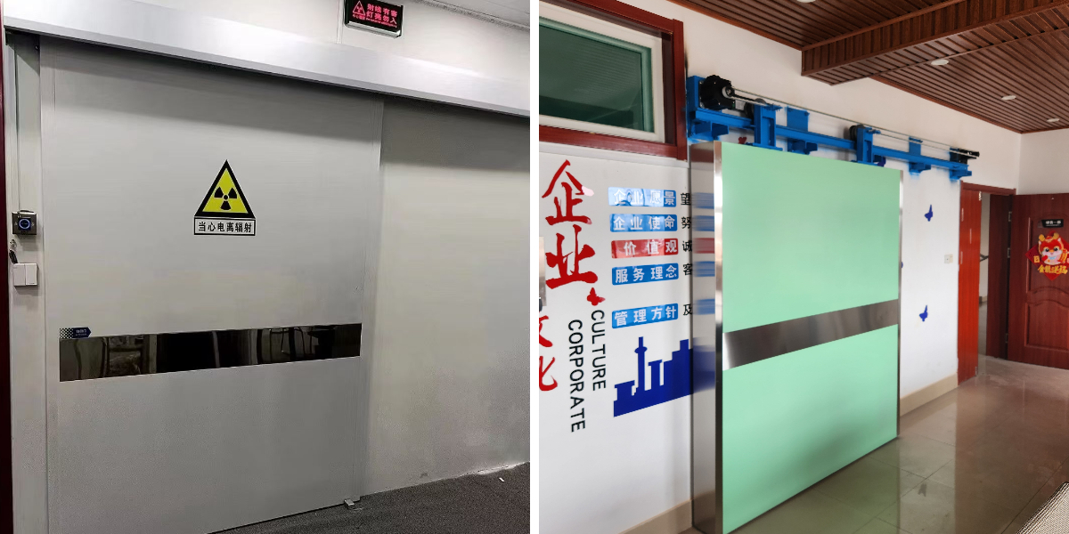 এক্স-রে দরজার স্পেসিফিকেশন: বেধ, ওজন, আকার